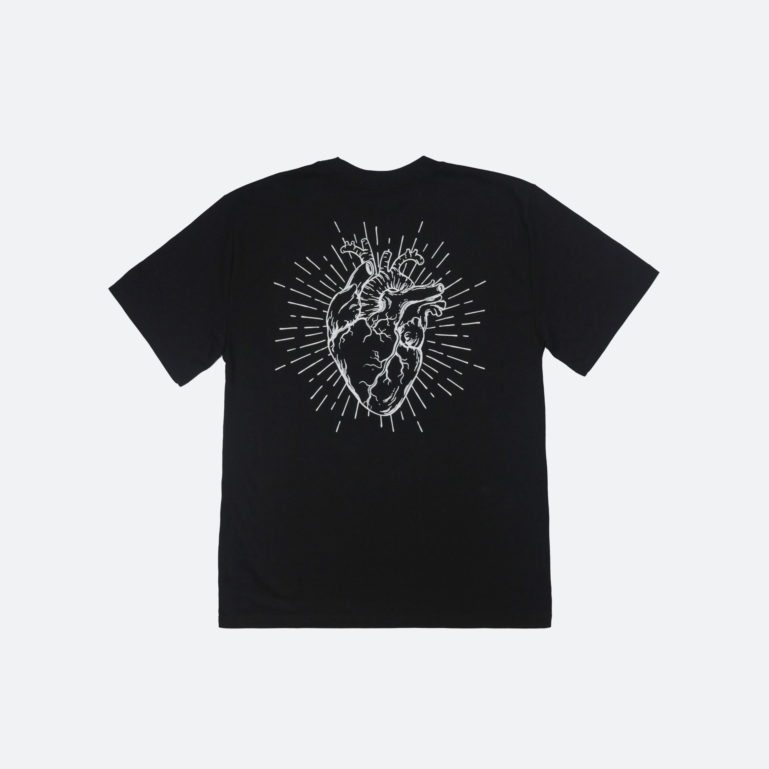 Anatomical Heart Black T-Shirt